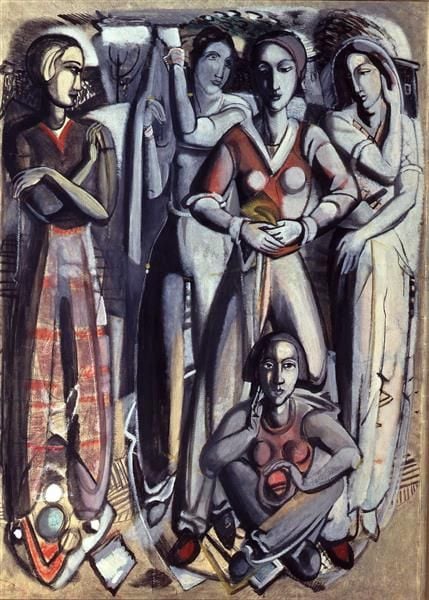 tomfishpaw's tweet photo. #MaxAckermann,
" Figurengruppe ", (1930) https://t.co/q9llIffnxC