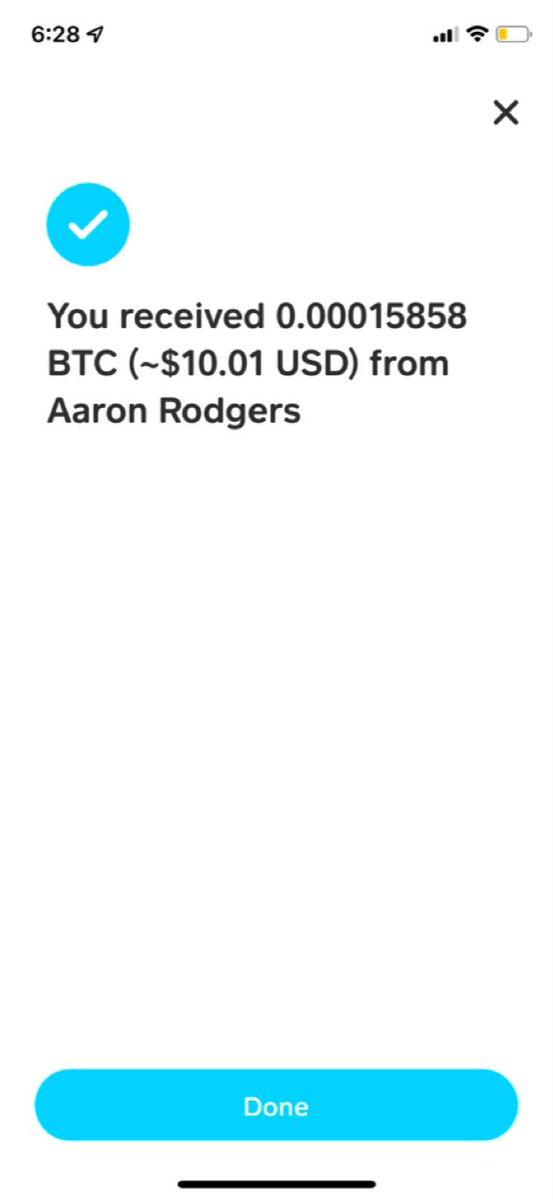 JaroEscabar's tweet photo. ven tho ima @Bengals bengals fan , I love @AaronRodgers12 ! Just sent me some free bitcoin 🤘🏾
#discountdoublecheck https://t.co/nLB0ClpSRl