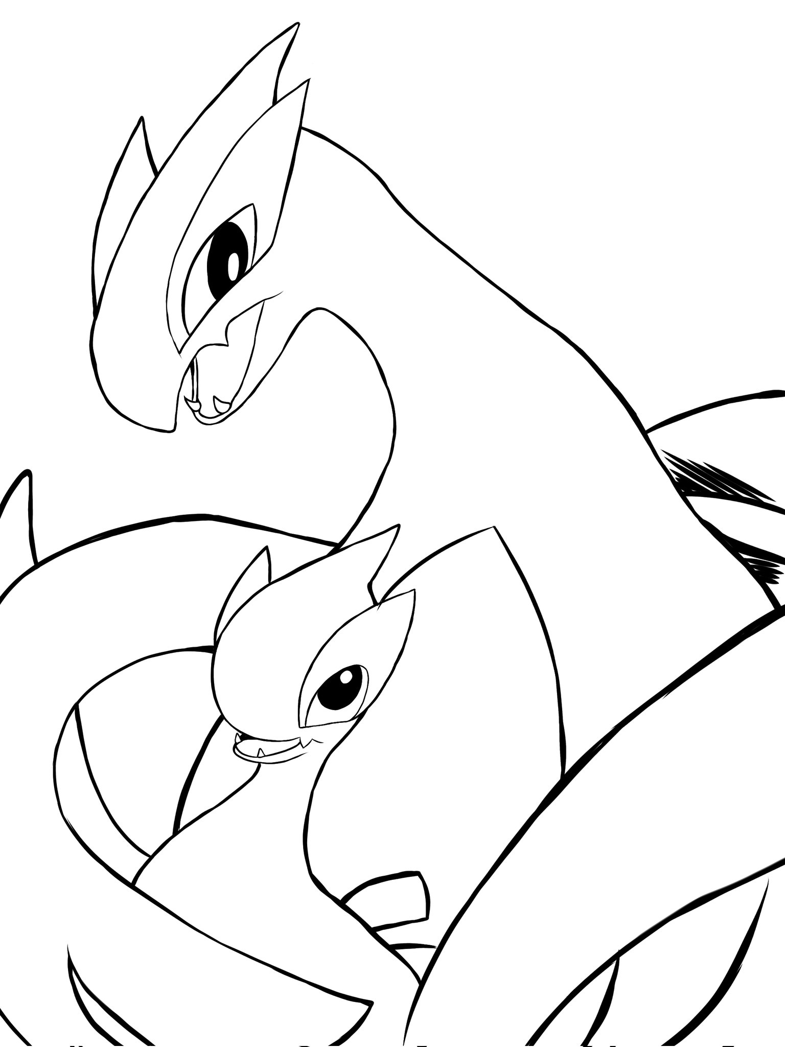 クロノ低浮上 ポケモン ぬりえ ルギア 一応 塗り絵にしてみた T Co Kiq0sqdtzq Twitter