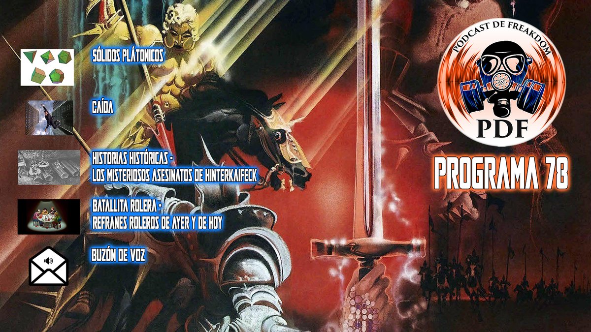 Ya esta publicado el número 78 del podcast de Freakdom.
ivoox.com/pdf-programa-7…

Gracias por su colaboración:
<a href="/Freshbane/">Kelemvor Freshbane 𒌐</a> 
<a href="/AngelaSiol/">Sybill</a> 
@TitoQuaid 
<a href="/eban_cu/">EbaN de Pedralbes</a> 
<a href="/zinik/">zinik</a> 
<a href="/DocSalvaje/">Doc Salvaje</a> 
<a href="/fxckyoumore/">F*ck You 🖤!</a> 
<a href="/SheilaMesaV/">Sheila</a> 
@SantiagoEximeno 
Y muchos más.