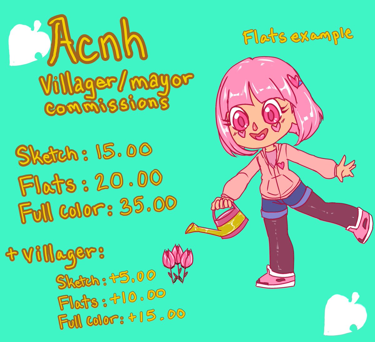 Mbermatic's tweet photo. Hello all! I’m doing Animal Crossing commissions because I honestly love them and with all the new updates I feel revitalized!
#commissionsopen #acnh #animalcrossingnewhorizons #animalcrossingnewhorizonsupdate #acnhart #acnhcommission https://t.co/LX0YOx3WwX