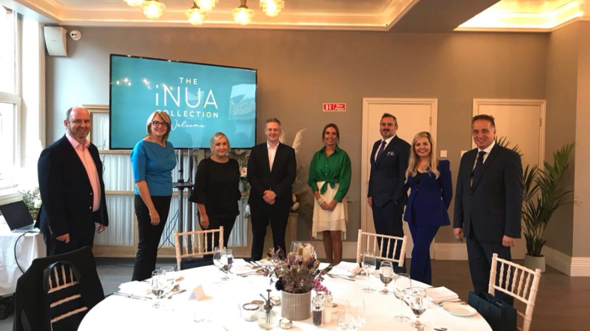 gmreidy's tweet photo. Lovely client lunch today, great to hear so much positivity and optimism from our guests for the coming months #touroperators #DMC #PCO @iNUAHospitality #hotels https://t.co/8M3SW2KAh6