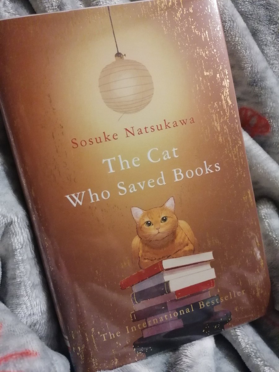 I think I really liked this. A Japanese bookshop and a talking cat... what's not to like?

#TheCatWhoSavedBooks #BookTwitter