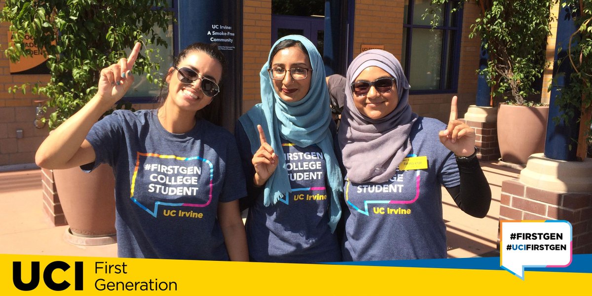 UCIovptl's tweet image. We’re gearing up for @UCIrvine First-Gen Day! Next Mon, Nov. 8th, join us as we celebrate the @UofCalifornia first-gen community by sharing &amp;amp; liking posts with the hashtags #FirstGenUCI and #UCFirstGen &amp;amp; checking out first-gen stories and resources here: ssi.uci.edu/first-gen-day/.
