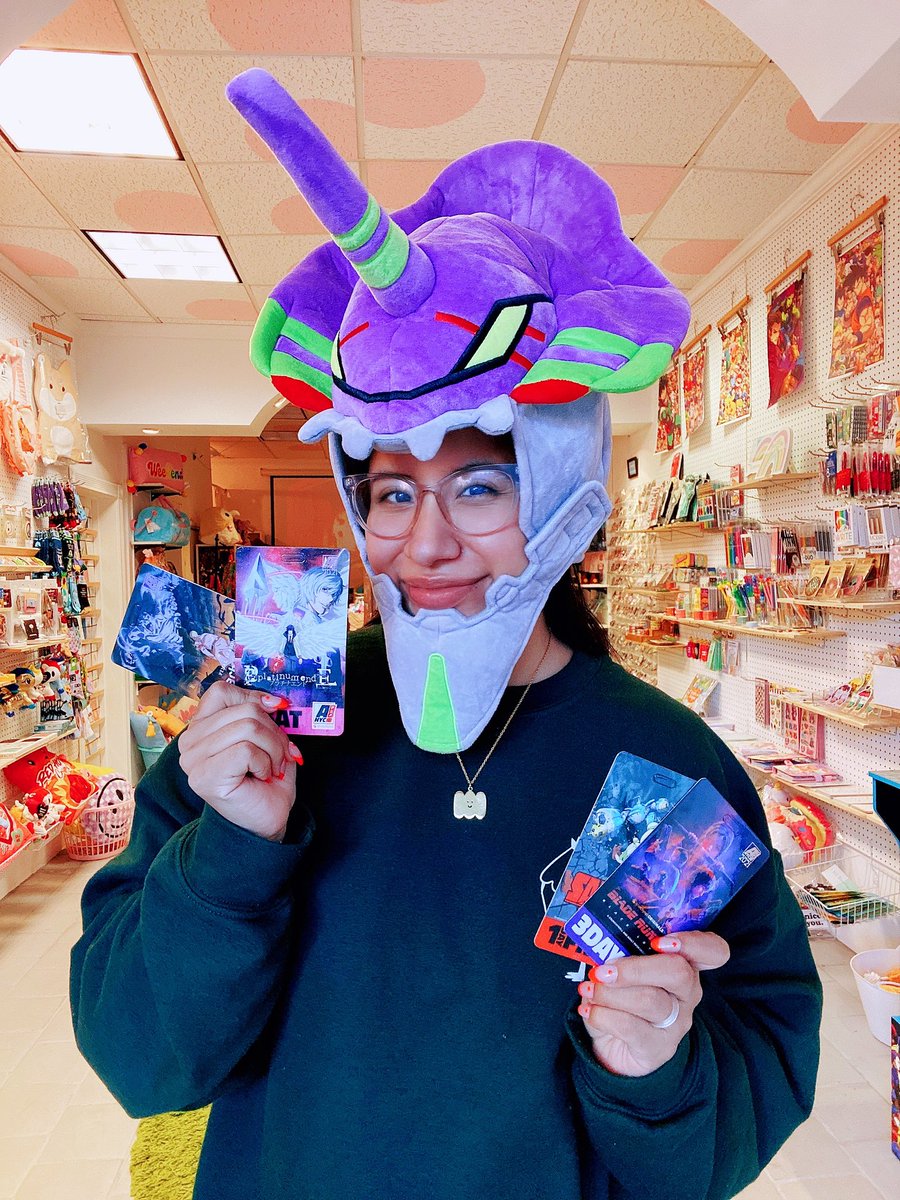 newtownhqshop's tweet photo. Yes we still have @animenyc tickets but now you can reserve yours for pick up so you won’t miss out since #animenyc had sold out of 3 day tickets &amp; the only place to get them are selected reateliers like us and #teaandmilknyc 🧋🤖

Yes we sell the hat I’m wearing and many more! https://t.co/tgZNGByBl6