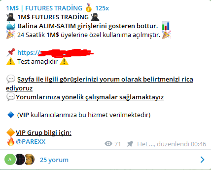 birmilyondollar's tweet photo. Balina girişlerini gösteren botumuz telegram kanalımızda
24 saatlik bu fırsatı kaçırmayın 😜
https://t.co/2TuqZGDg4Z
#Metaverse #Bitcoin #ETH #shiba #DijitalPara #Signal #Futures #Binance #whalebot #whalestats #Tether #DOGEUSDT #Trades #Trader #USDT https://t.co/XAxbiHqSP0