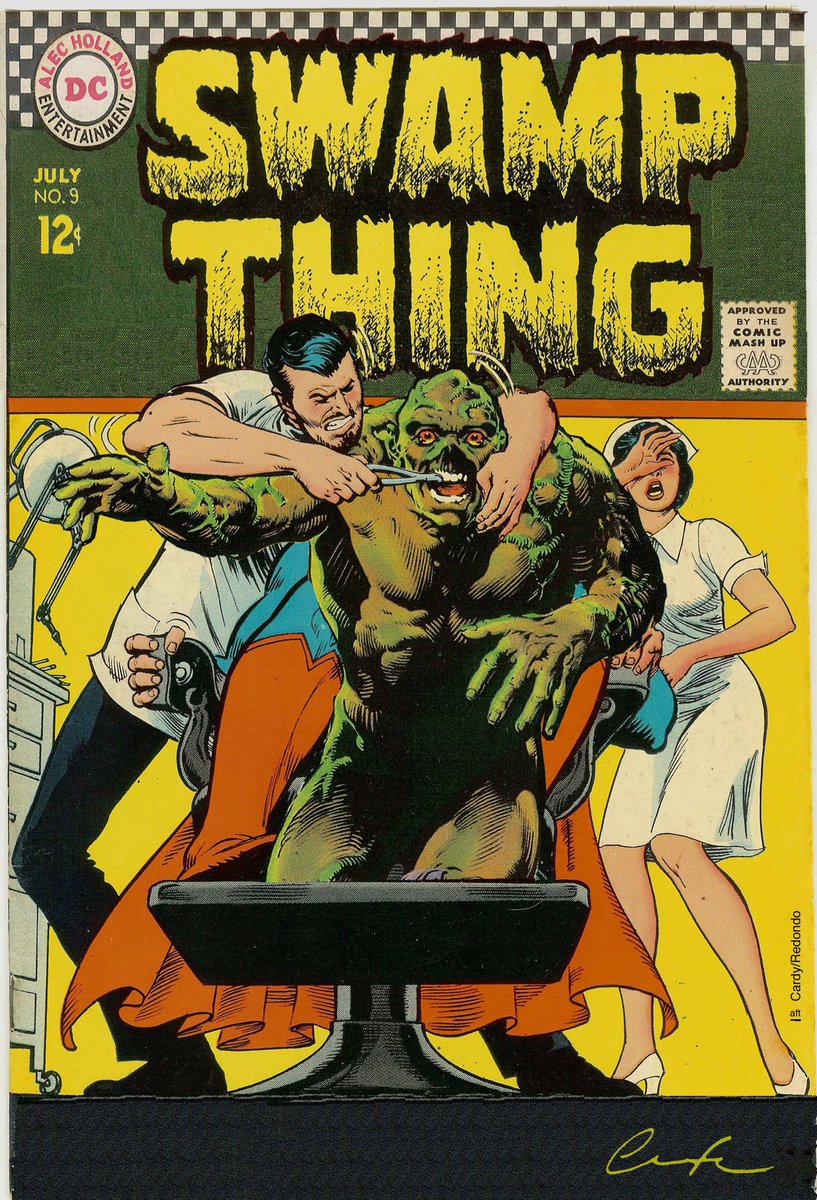 ChuckBrouilette's tweet photo. #SwampThing 9 @DCComics #TheHallsOfIndustry have #AHardOnForOurHero #pulsePounding #penultimate packin’ more than peat moss https://t.co/E4LwNWMYQ9
