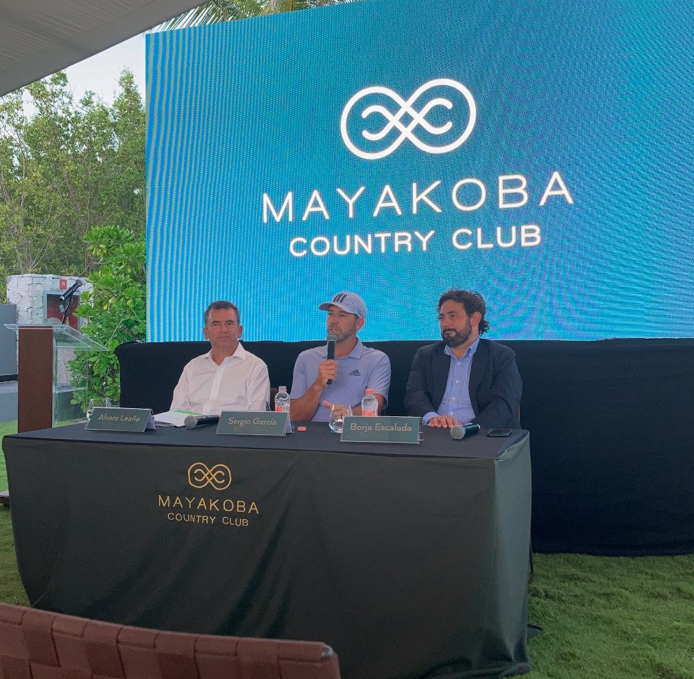 Sergio Garcia shoots 64-69 to enter the weekend T-5 at Mayakoba...then heads across the street to announce his first golf course design in the Americas. 

Not a bad couple of days. Not a bad couple of days indeed. https://t.co/fSoAi1Czil