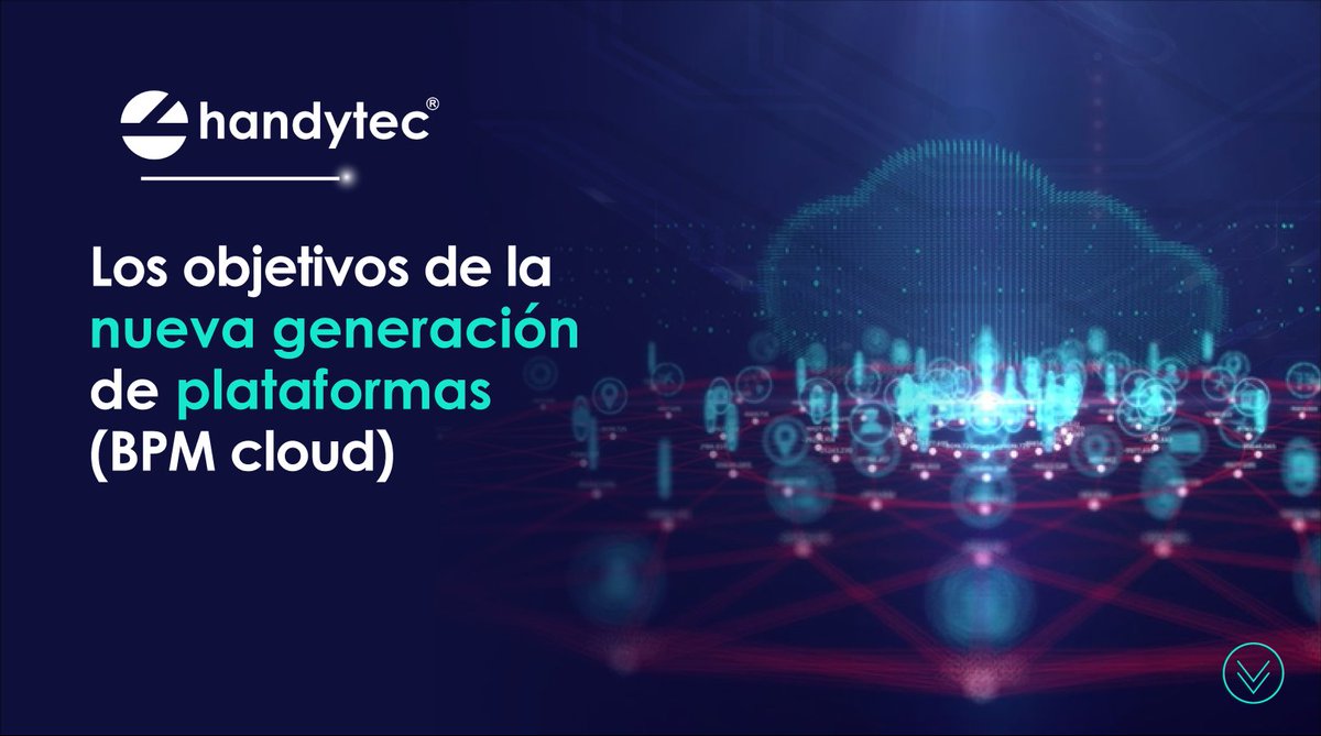 handytec's tweet photo. 🦾☁️ La nueva generación de plataformas #BPMcloud tiene estos objetivos:
🧵1/3👇 https://t.co/c5jmjrJ8b4