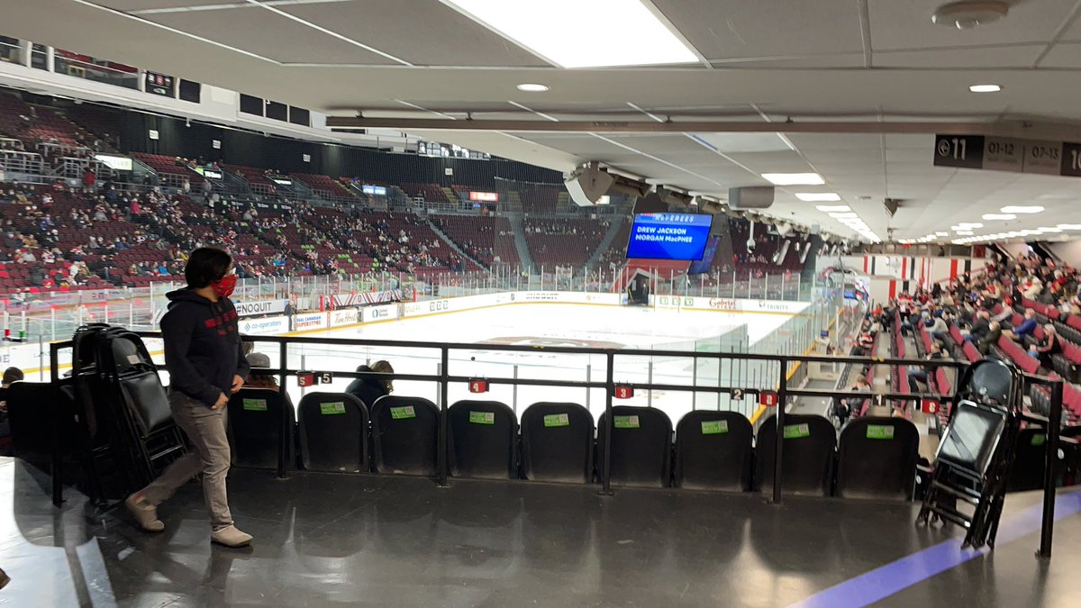 Couch Scout Hockey is at TD Place Arena Tonight #Hockey #Ottawa67s #scouting