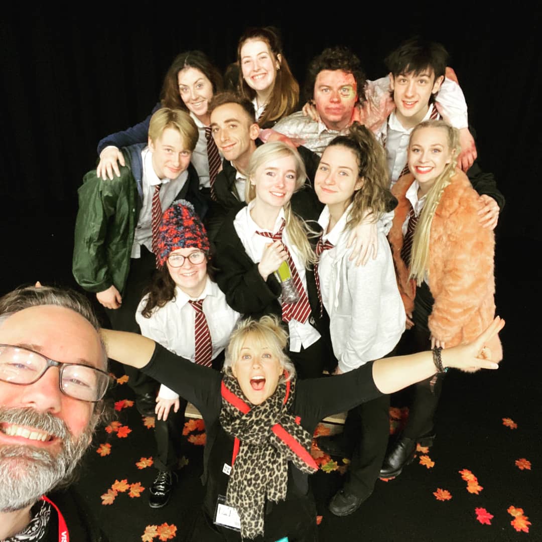 We did it!! A week of touring schools with #dna2021 and it's been fantastic to be back on the road! #theatre #theatreisback #tour #acting