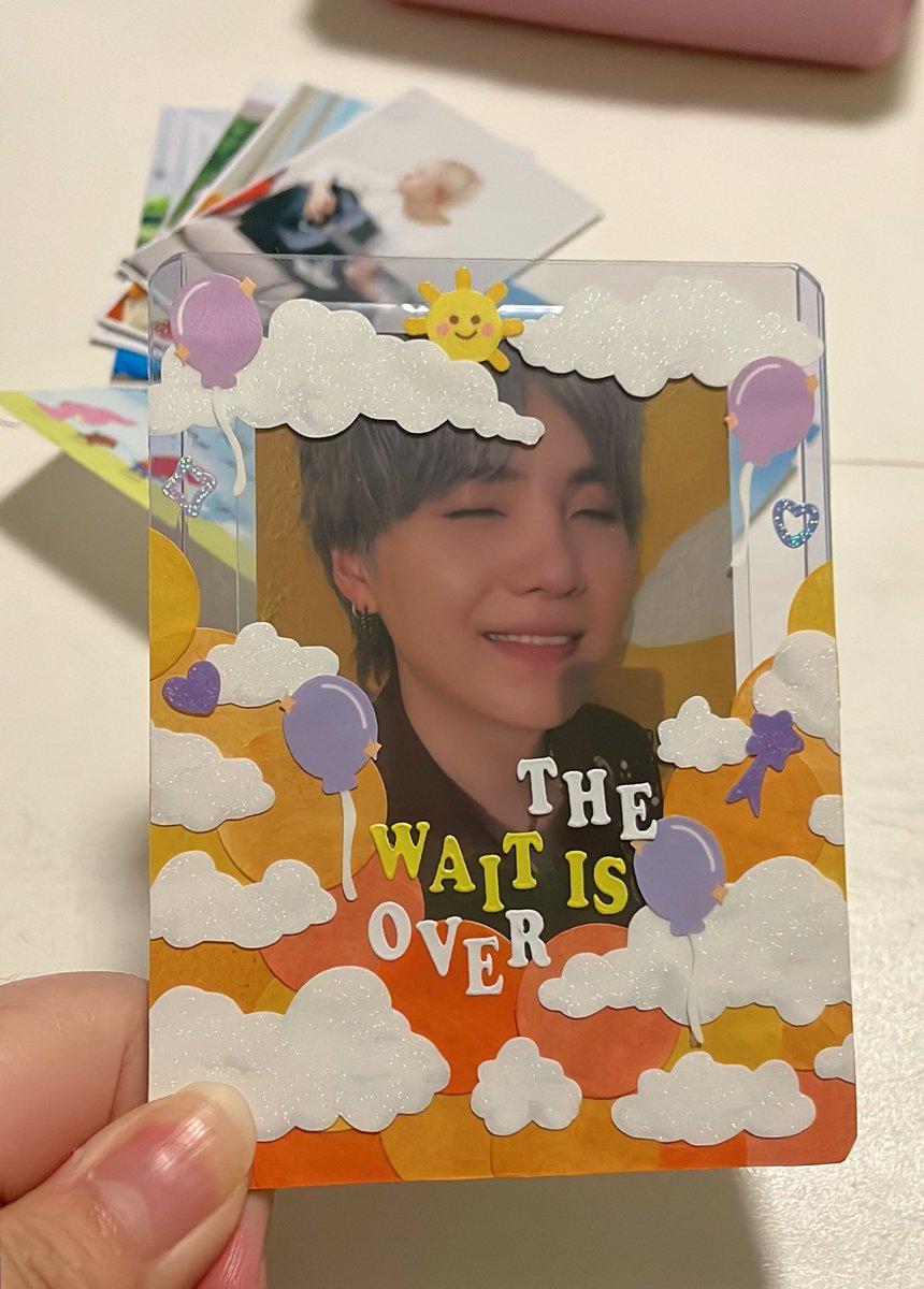 ddaengdeco's tweet photo. he is home!!! thank you for letting me adopt sw yoongi @ymkpulls π€§π my ptd toploader finally has a permanent resident HAHA #YMKProofs https://t.co/lRobWm2N22