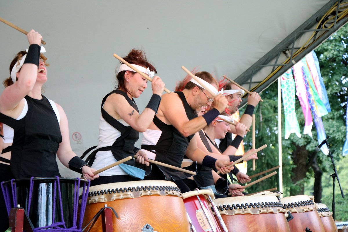 MemphisJF's tweet photo. ONLY ONE MORE DAY UNTIL THE 2021 MEMPHIS JAPAN FESTIVAL ON NOVEMBER 7TH! 

We are starting off with a roaring performance from St. Louis Osuwa Taiko at 10 am! 

Photo credits Ashley Webelhuth https://t.co/kF7f4ktChE