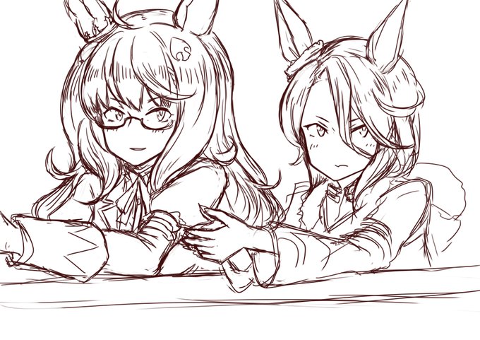しばらく描いてなかったのでリハビリ的落書き 