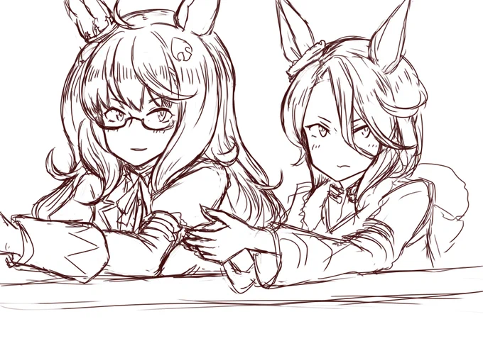 しばらく描いてなかったのでリハビリ的落書き 