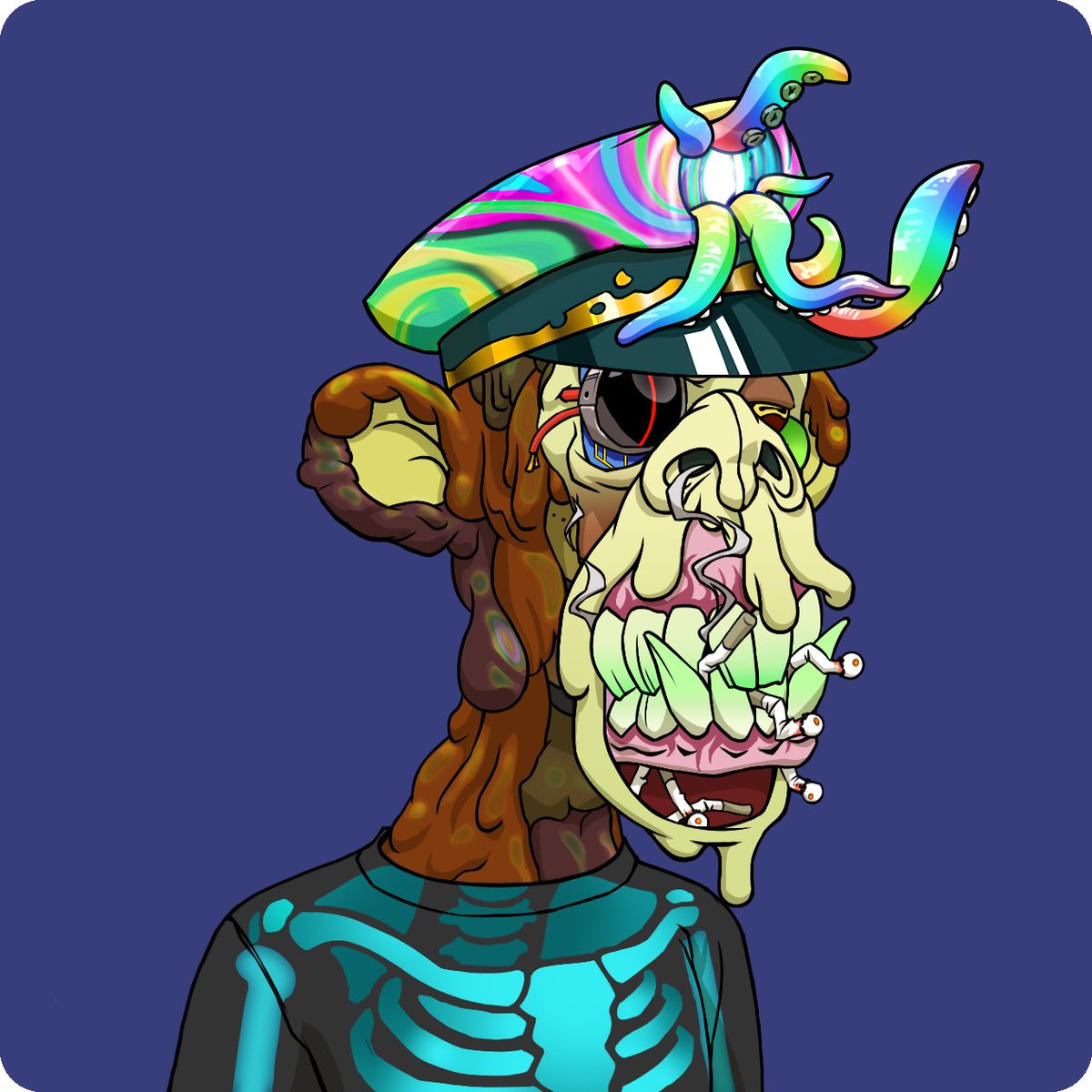 Keboqi's tweet image. Welcome to Bored ape pirate club😄 @BoredApeYC @OGDfarmer @4BananasCapital @ape_g4ng @TheRedApeFamily @craftsmanship01