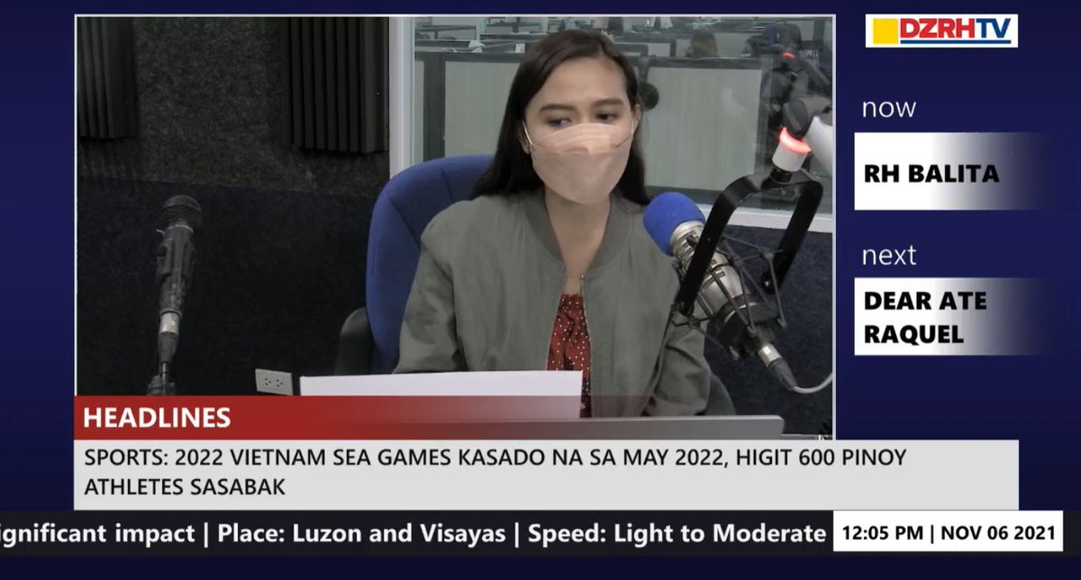 dzrhnews's tweet photo. Ratsada ng #RapidoHatawBalita ngayong Sabado ng tanghali kasama si @liezel_once at @mavsarive #DZRHNationwide  

LIVE: https://t.co/RH5K02fkt1
RADIO: 666 kHz
TV: CIGNAL Ch 18; SkyCable Ch 129; Cablelink Ch 3; GSAT Ch 39; SATLITE Ch 140; Converge Vision Ch 14 https://t.co/VqaZI27N7T
