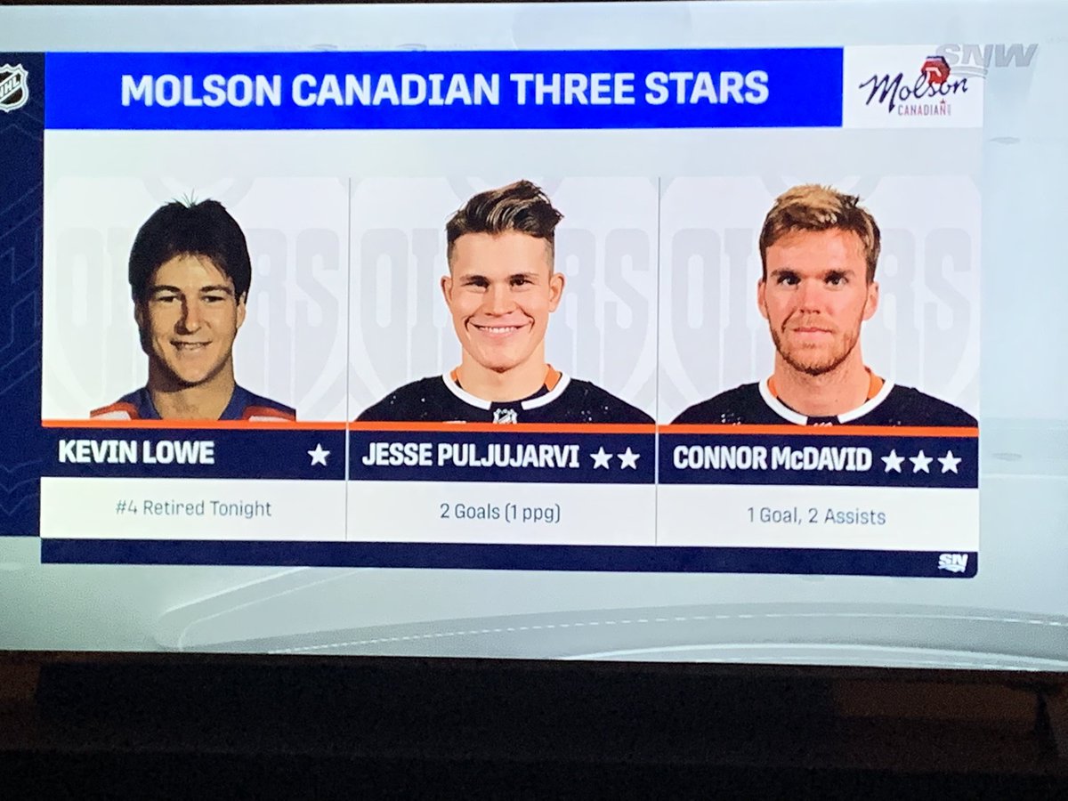 Love the three stars. That was like an ‘80’s shootout