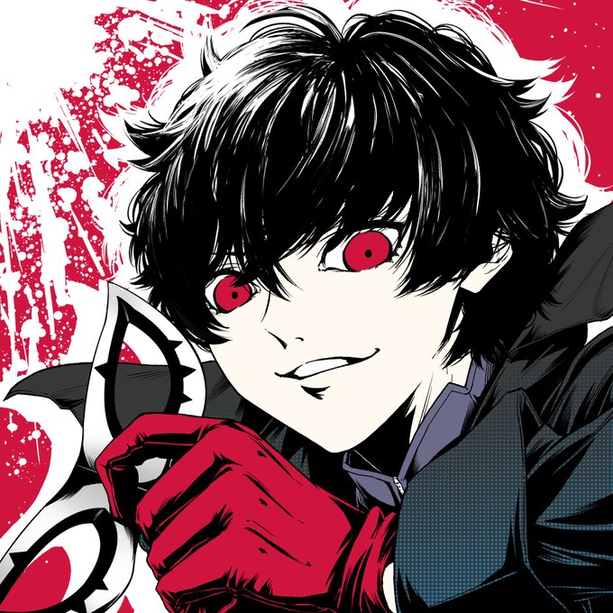 ペルソナ5主人公のtwitterイラスト検索結果