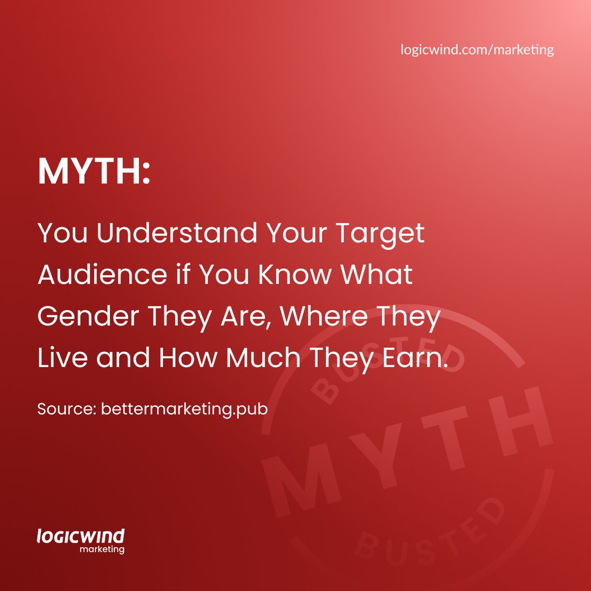 LogicwindM's tweet photo. To be able to know your audience is more than just knowing their data available on the platforms like their age, income, regions, etc. 

If a marketer understands the behavioural needs and wants of a customer, it becomes easy to present to the customers exactly what they need. https://t.co/Hv1zLjCQzb