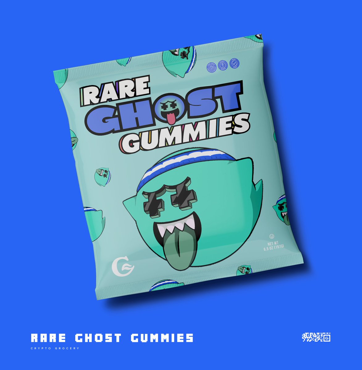 0xModern's tweet photo. Made some @RareGhostClub Gummies with my ghost #1778! #NFTartists #NFTCommmunity #nftcollector nom nom nom https://t.co/qKcbx9gLls