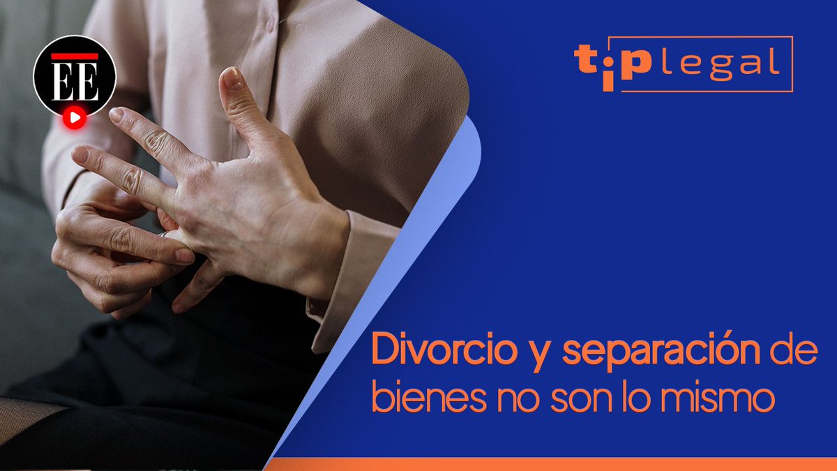 elespectador's tweet photo. #TipLegal | Si afronta un conflicto matrimonial, antes de tomar una decisión conozca los efectos jurídicos del divorcio, la separación de cuerpos y la separación de bienes.
https://t.co/GQjwO7ZUWK https://t.co/TXNAGBc7u1