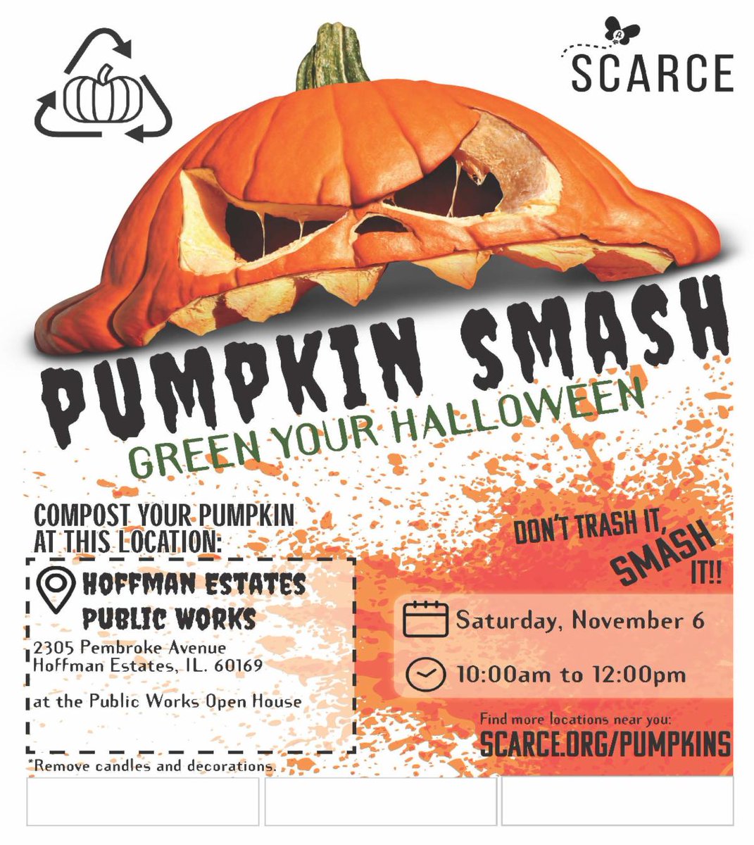 Check out this week's eNews...and make sure you don't miss Saturday's Public Works Open House &amp; PUMPKIN SMASH! 🎃 conta.cc/3qcNhh1