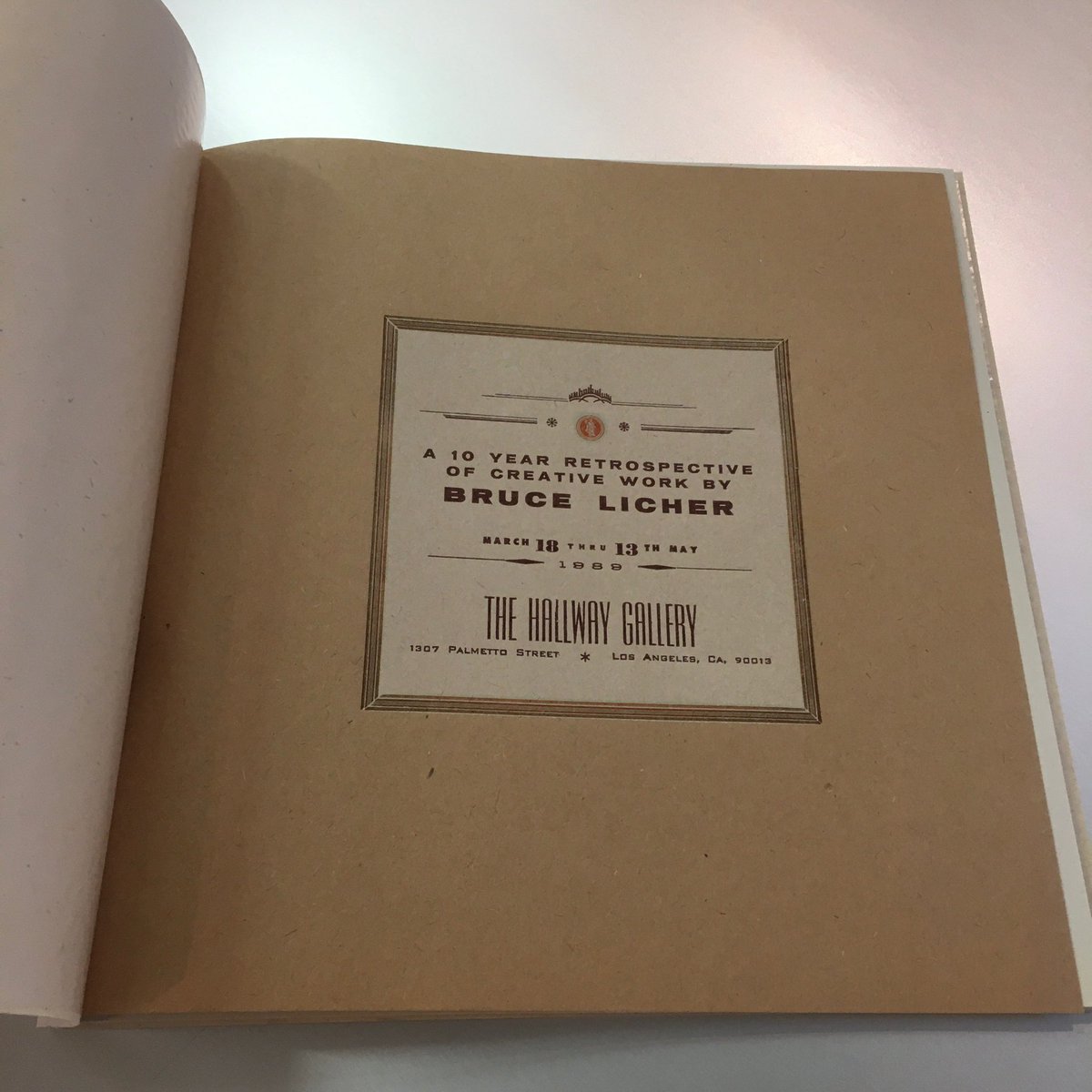 IndependentIPR's tweet photo. Just added to the #independentprojectrecords #bandcamp store, the last 5 copies of the original #exhibitioncatalogue for the #brucelicher ten year retrospective (1989) @ #thehallwaygallery in LA. #savagerepublic
#campervanbeethoven
#independentprojectpress
#letterpressprinting https://t.co/hddoBBDHmV