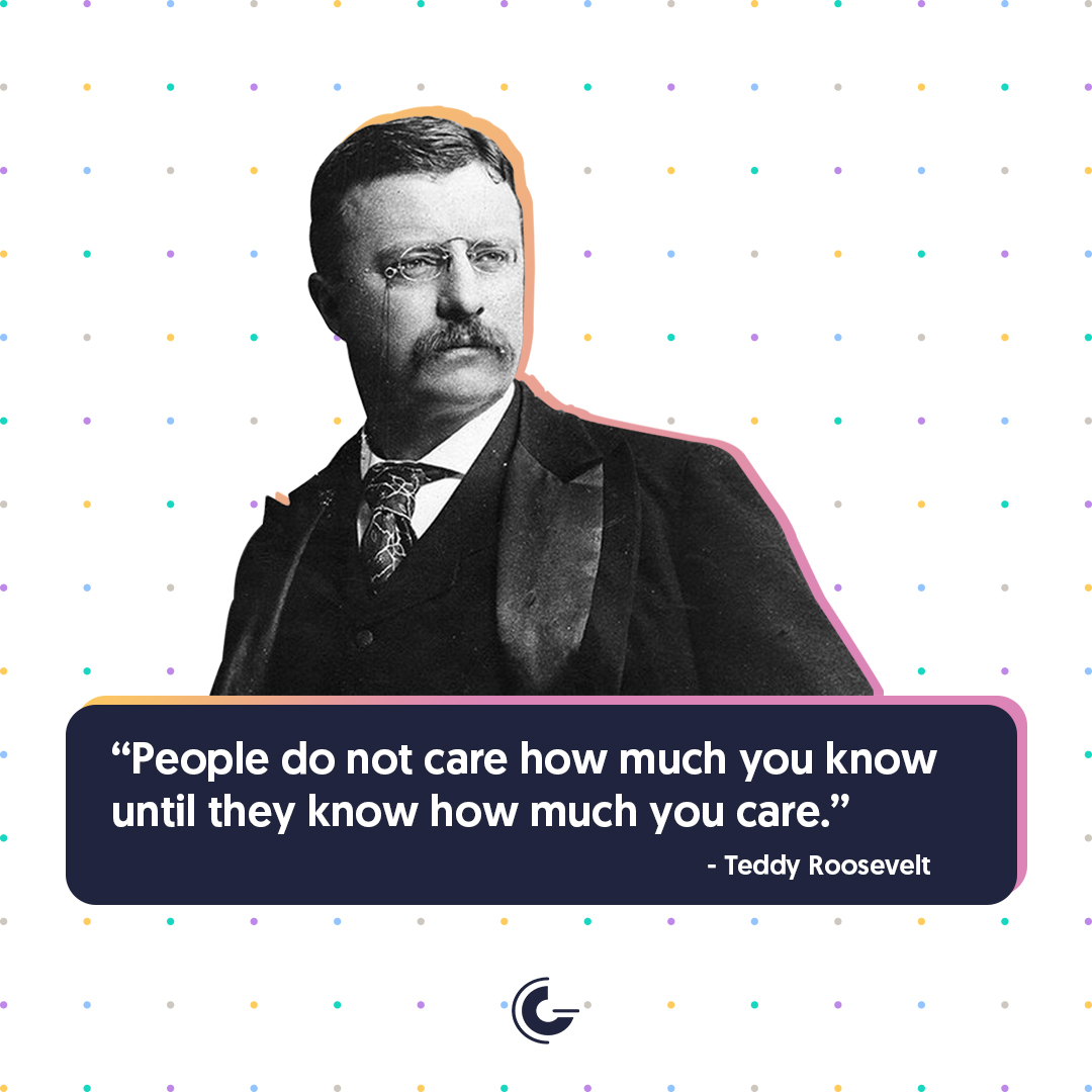 theclientgiant's tweet photo. We have to agree with ol' Teddy here. Don't you think?

#CareMore #ClientGiant #ClientGianted #ClientGifts #MakeSomeonesDay #PeopleCentric #ThoughtfulGifting https://t.co/caqMzV3Luj