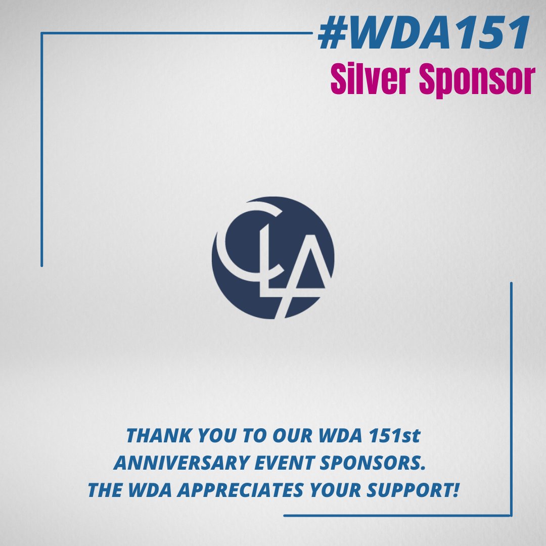 wisconsindental's tweet photo. Thank you to CliftonLarsonAllen for their support of the WDA's 151st anniversary celebration! #WDA151 #WDA150 #association #members https://t.co/zxEzn9lETG