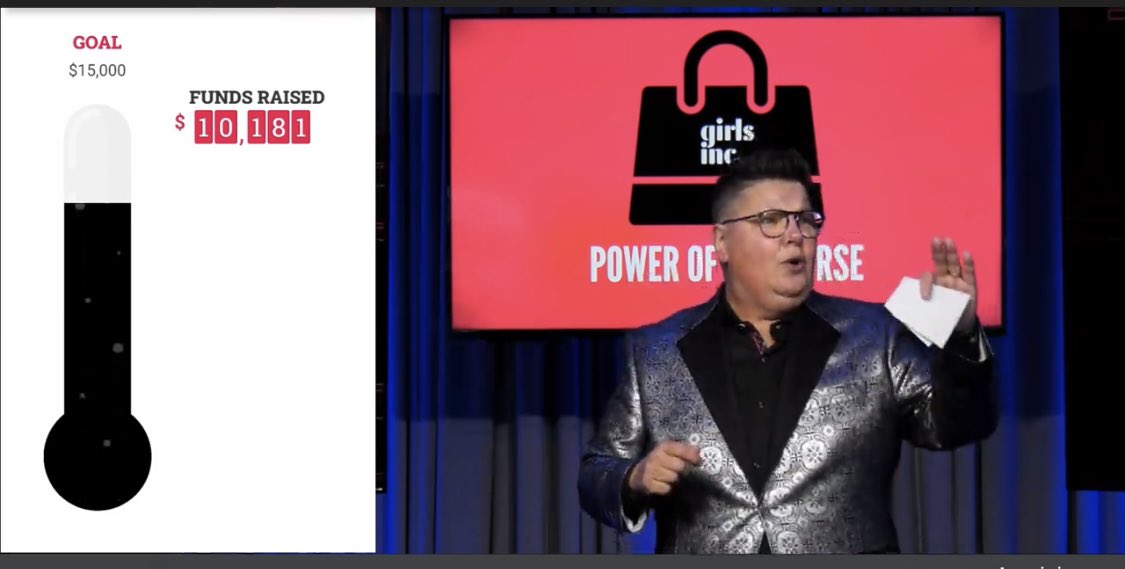 Waited all week for this!  Power of the Purse Virtual Gala raising funds for an amazing community agency that empowers girls to be Strong, Smart, and Bold! @GirlsIncDurham