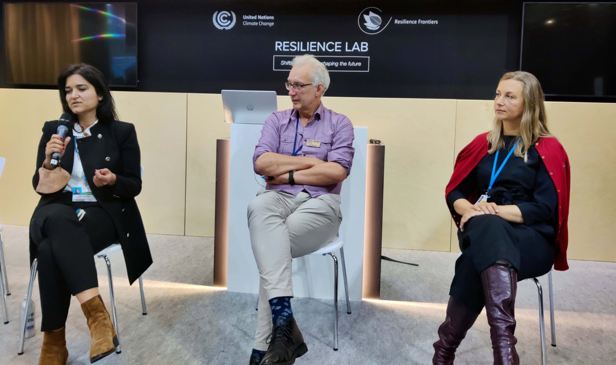 IISD_ENB's tweet image. Participants at the #COP26 Resilience Lab discussed initiatives to keep local knowledge alive and inclusive, as well as the need to consult communities to ensure that their representation online matches what they expect in real life

Our highlights 👉 enb.iisd.org/resilience-lab…