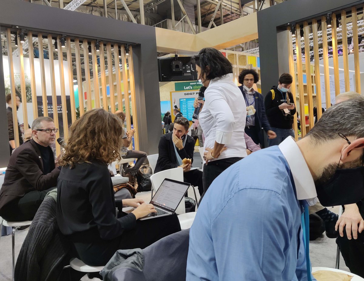 IISD_ENB's tweet image. Participants at the #COP26 Resilience Lab discussed initiatives to keep local knowledge alive and inclusive, as well as the need to consult communities to ensure that their representation online matches what they expect in real life

Our highlights 👉 enb.iisd.org/resilience-lab…