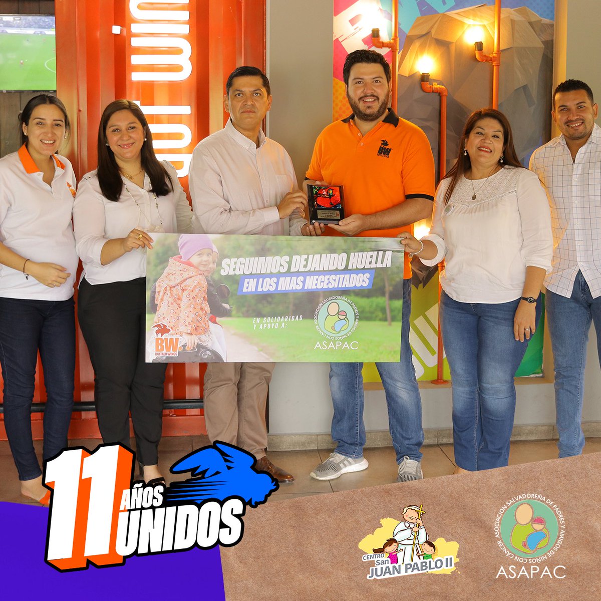 BWelsalvador's tweet image. ¡Entrega oficial de los 2 donativos del día del niño ☺️🙏🏻👏🏻! A pesar de las dificultades de este año, gracias por demostrar que seguimos siendo cachimbones apoyando a los más necesitados. #CSJPII #Asapac #11AñosDejandoHuellas