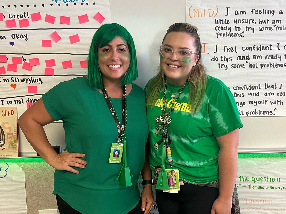 We have color “houses” at school that has a class from every grade level in it. Can you guess what house we are????