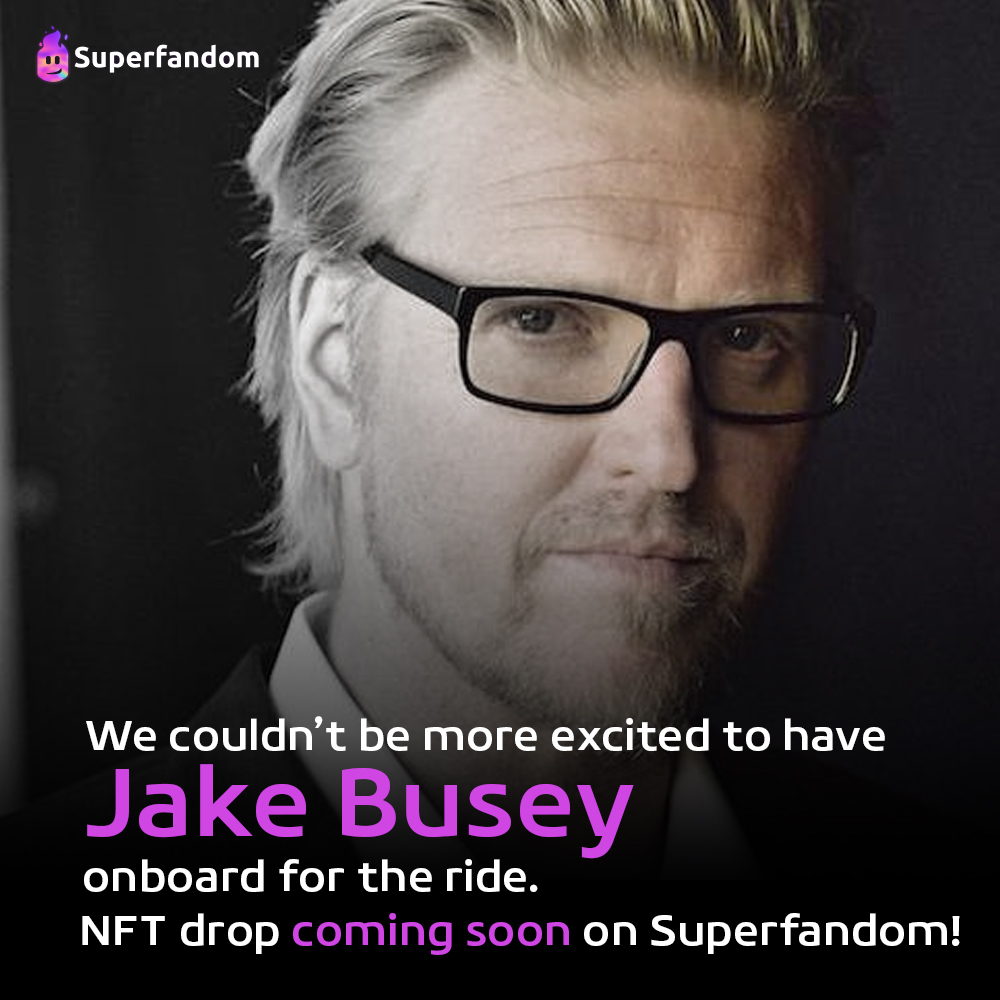 SuperfandomNFT's tweet photo. After kicking off his career with Straight Time in ’78, Jake has been a part of the rich history of Hollywood for more than four decades.

Stay tuned for his NFT drop and visit https://t.co/kWwwhpBz6J for more info now!

#JakeBusey #TheFrighteners #NFT #NFTDrop #comingsoon https://t.co/DVhSlwgDQC