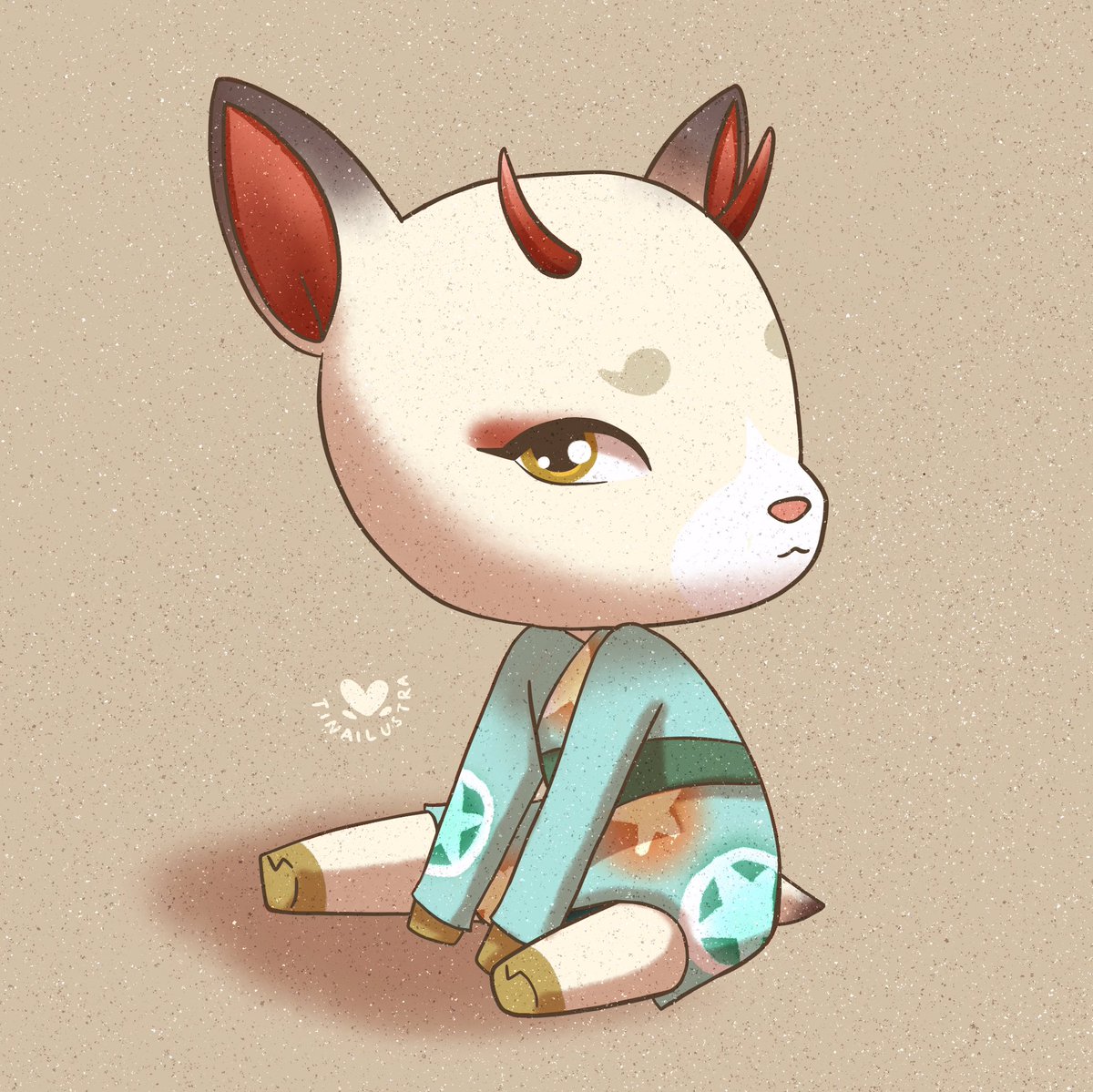 mycrossingdiary's tweet photo. Hi! I made this Shino illustration 🥺💜 if you see it , could you interact with it? ⭐️ I would really appreciate it 🌙🌟❤️ #acnh #acnhupdate #acnhnewvillagers #shinovillager #NintendoSwitch https://t.co/Gn0GDpeUs3