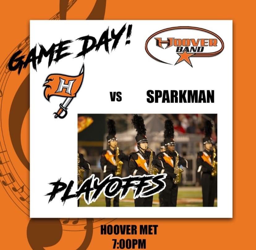 HooverHighBand's tweet photo. Game Day! #hooverpride https://t.co/bymki22Iu7
