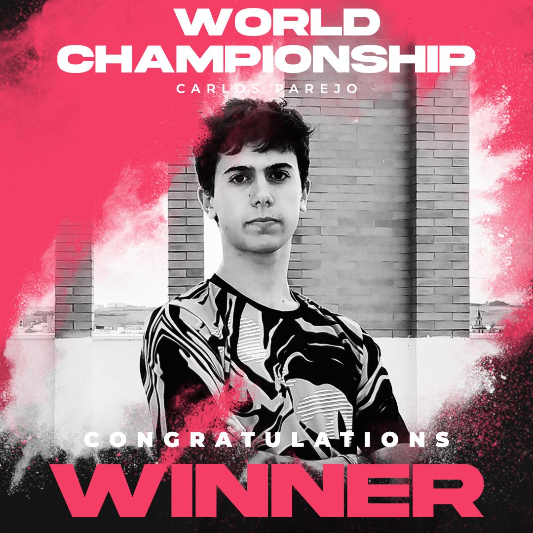 Vamooooos! UOL Carlos Parejo is the new World Champion!