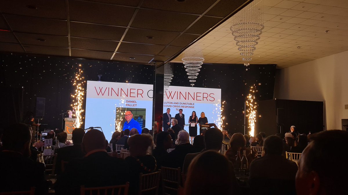 SouthfieldLuton's tweet photo. We are so proud to have seen our own Miss Pollard recognised for her incredible contributions to Education in Luton the @CILuton Awards tonight. Thank to to @SarahOwen_ for presenting the award and for speaking so eloquently about Sarah ❤️ https://t.co/HDTGy3BL3e