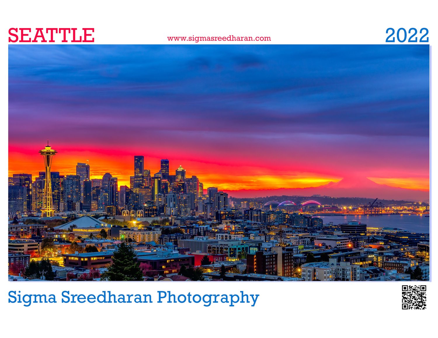 2022 Seattle Christmas Gift Sigma Sreedharan (She/Her) | Seattle On Twitter: "Fyi If You Were Thinking  Of Getting My #Seattle 2022 Calendar For Christmas Gifts, Get Your Order In  By 11/20. I Will Be Traveling After