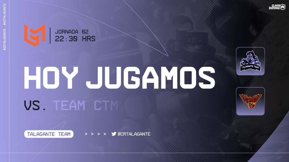 MatchDay | #CR

Duelo de ésta noche por la Liga Morgue.

🏆 <a href="/LigaMorgue/">Liga Morgue ⚰️</a> 
🗓 Fecha 2 Fase de Grupos
🆚 <a href="/Esports_CTM/">Team CTM</a> 
⏰ 22:30🇨🇱

🎙 <a href="/2Sebagamer/">SEBAGAMER 2.0 CR</a> 
📺 m.facebook.com/sebagamercr1/?…

#Gotalagante