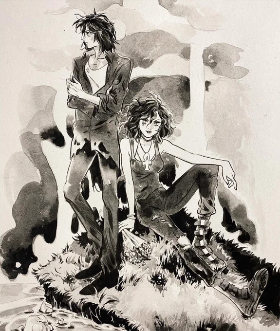 Dream and Death (the Sandman) commission 