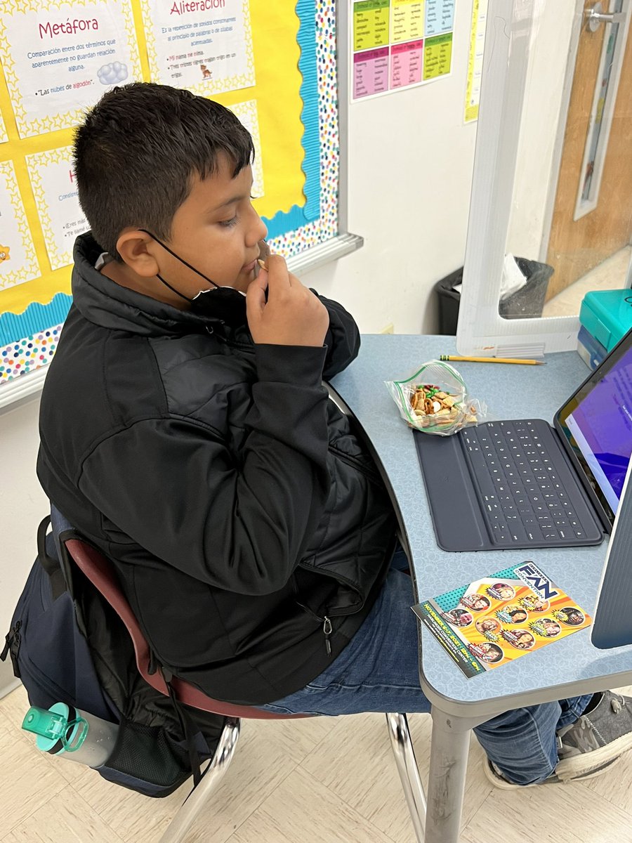 Had fun today with mixed numbers! Shoutout to Mrs. Treviño for sharing this cool activity ☺️