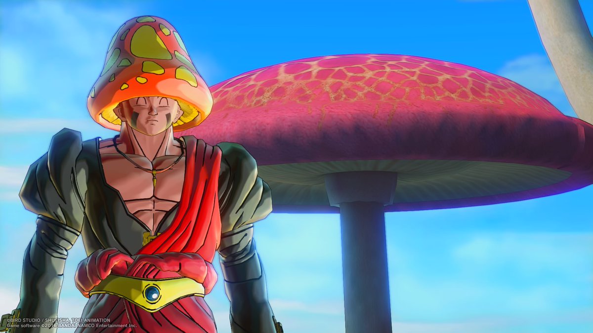 ToppaVG's tweet photo. https://t.co/xxvg4FknEy 

https://t.co/xxvg4FknEy 

Here is my entry for the Xenoverse 2 Fashion contest! 

Name: Abner A.K.A Mushroom King
Race: Saiyan 

King Of Mushrooms, Abner!

#DBXV2_SFC_US https://t.co/5XNE9K3xNZ