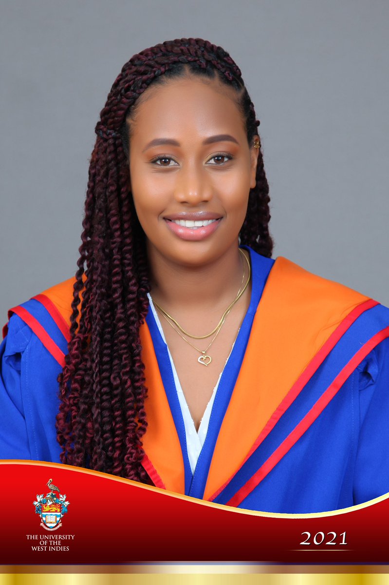 But God!💫
Oneika Young
MSc. Development Studies (Distinction)

If you want it you can achieve it, just do the do!
#uwigrad2021 #development #withdistinction #grad2021 #masteredit #Msc