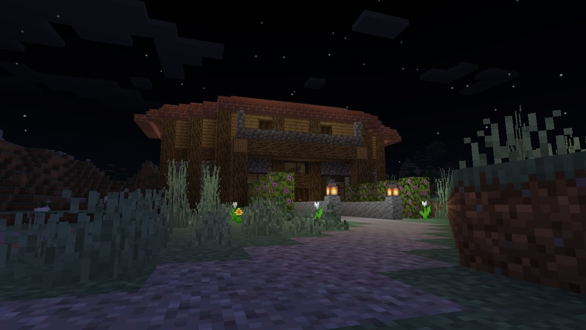 HelioOnHelium's tweet image. Some of our ssp's areas,but,at Night || #Ssp #MinecraftBuildIdeas #Minecraft #NintendoSwitch || +{Ssp name still open!}+