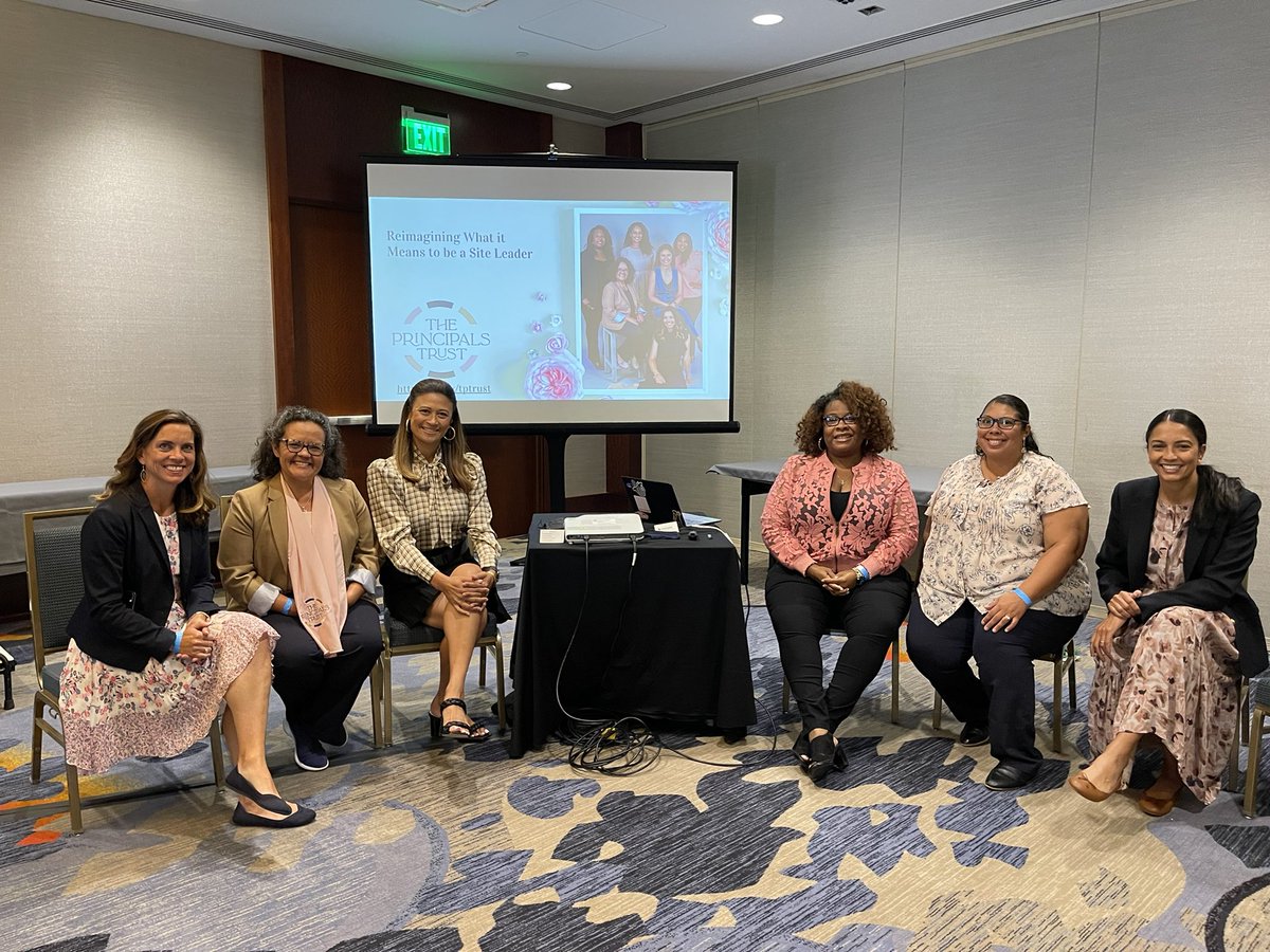 First one in the books! The Principals’ Trust is proud to represent <a href="/sdschools/">San Diego Unified</a> at our first conference. We loved sharing our origin story and what this group has meant to all of us.