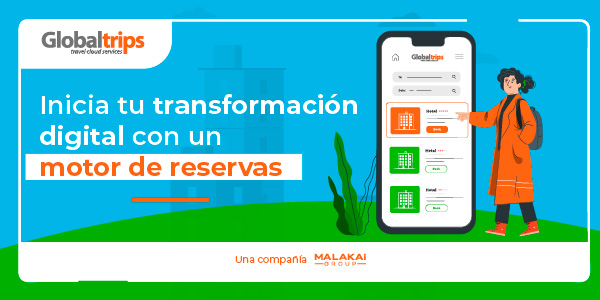 globaltripsco's tweet photo. Un motor de reserva es una herramienta que se integra a tu portal web permitiéndole a tus huéspedes realizar reservas online de manera segura. En nuestro blog 👉https://t.co/gQypA6MbgN 👈te contamos cómo funciona y algunos beneficios que podrías obtener para tu hotel. https://t.co/CEgzArNmyT