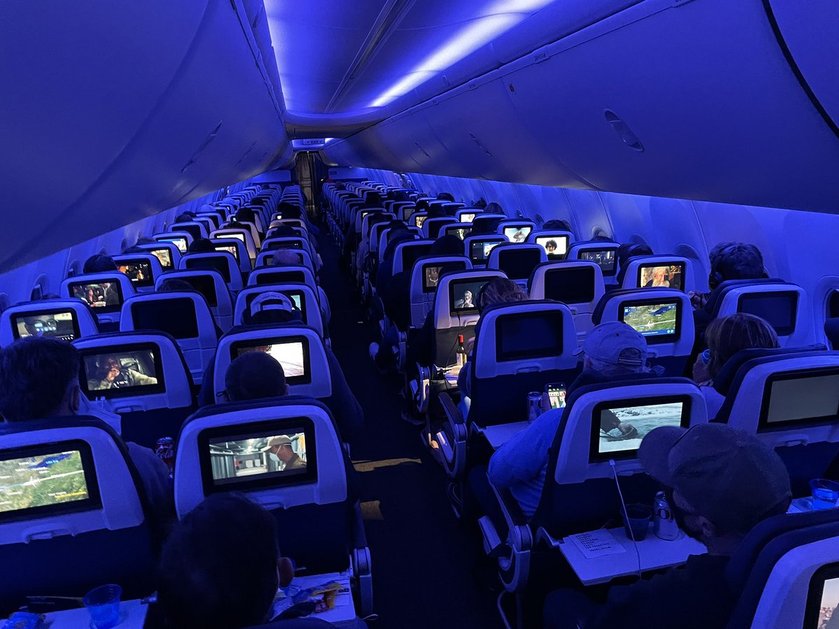 Emiliano Padilla (@itripreport) on Twitter photo It’s so refreshing seeing a majority of the pax on my <a href="/united/">United Airlines</a> MAX make use of the new IFE screens. Really shows you just how needed they are even in today’s times. Can’t wait to see these on more domestic aircraft! It’s so refreshing seeing a majority of the pax on my <a href="/united/">United Airlines</a> MAX make use of the new IFE screens. Really shows you just how needed they are even in today’s times. Can’t wait to see these on more domestic aircraft!